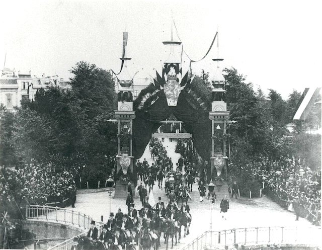 18-06-1892 erepoort sophialaan Leeuwarden doijer